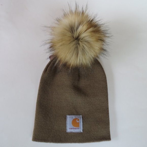 Carhartt Beanie Handmade in USA Pom display picture 2
